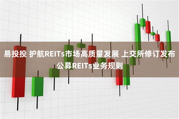 易投投 护航REITs市场高质量发展 上交所修订发布公募REITs业务规则